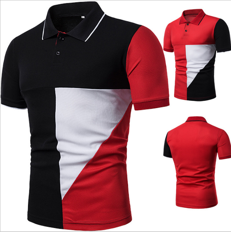 Men's short sleeve polo shirt